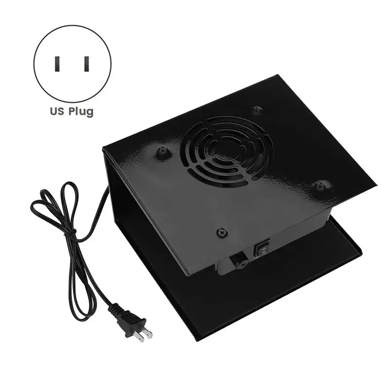 مجفف أظافر للتلميع العادي، مروحة تجفيف الأظافر بقدرة 300 وات مع هواء ساخن وبارد، مجفف أظافر هوائي احترافي لصالونات الأظافر