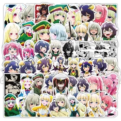 10/30/53pcs Anime Gushing over Magical Girls Stickers Notebook Laptop Phone Fridge Cartoon Waterproof Sticker Kids Classics Toys