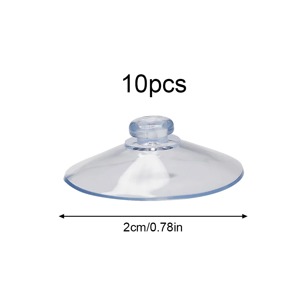 10 Pcs 20mm / 25mm / 40mm PVC Suction Cups - Any Type - Wide Range - Clear Plastic/Rubber Casement Suckers In Stock Wall Stick