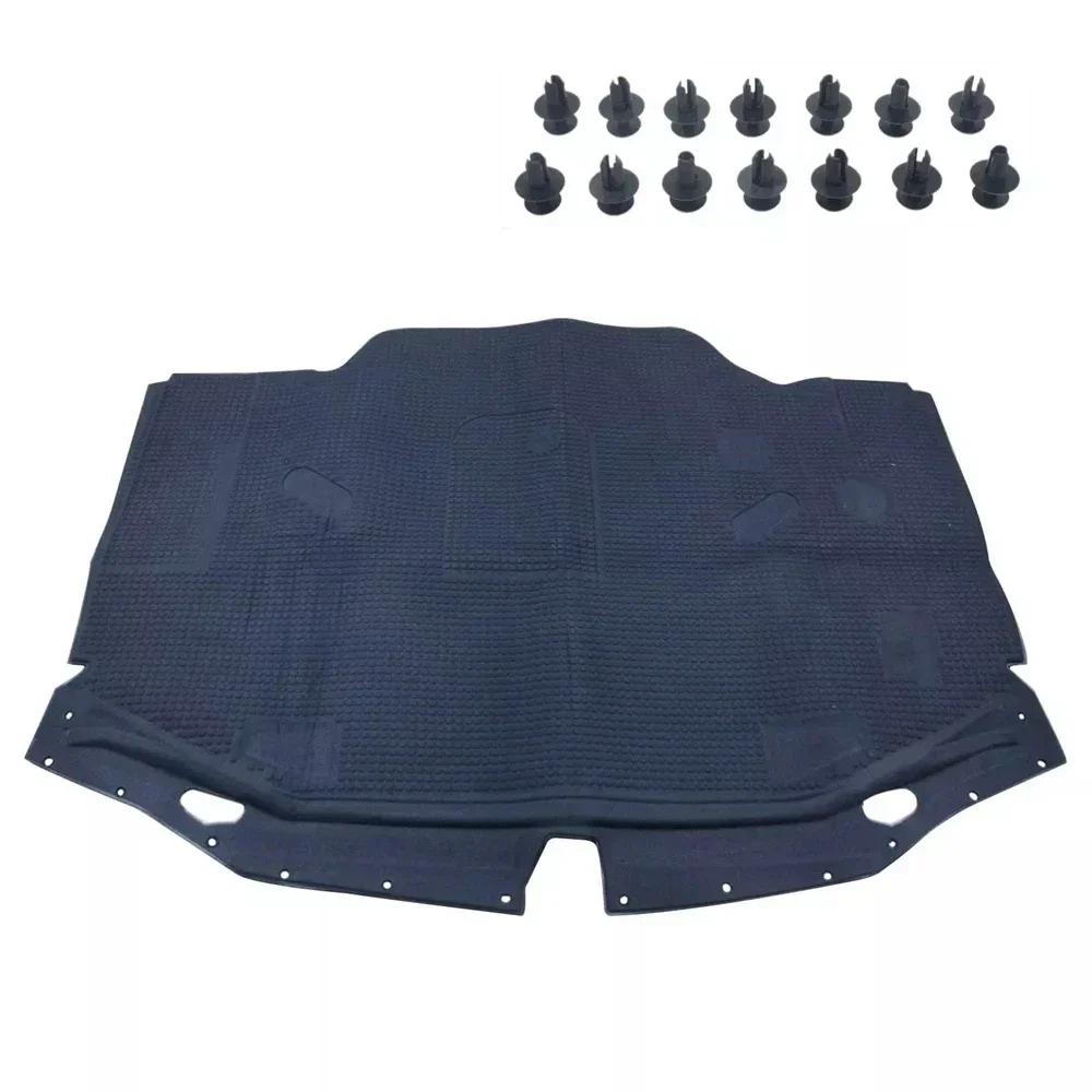 Our For Mercedes-Benz 300SL 500SL 600SL R129 SL320 Engine Hood Heat Insulation Pad Soundproof Cotton Cover Heat Insulation Mat b