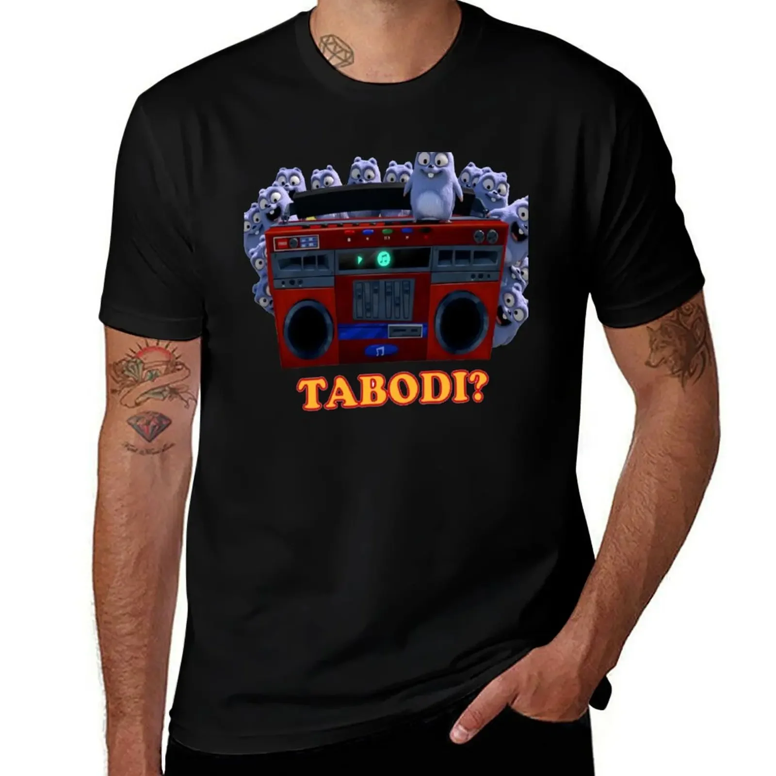 

lemmings tabodi T-Shirt Funny t-shirt Man t-shirt funny t shirts men