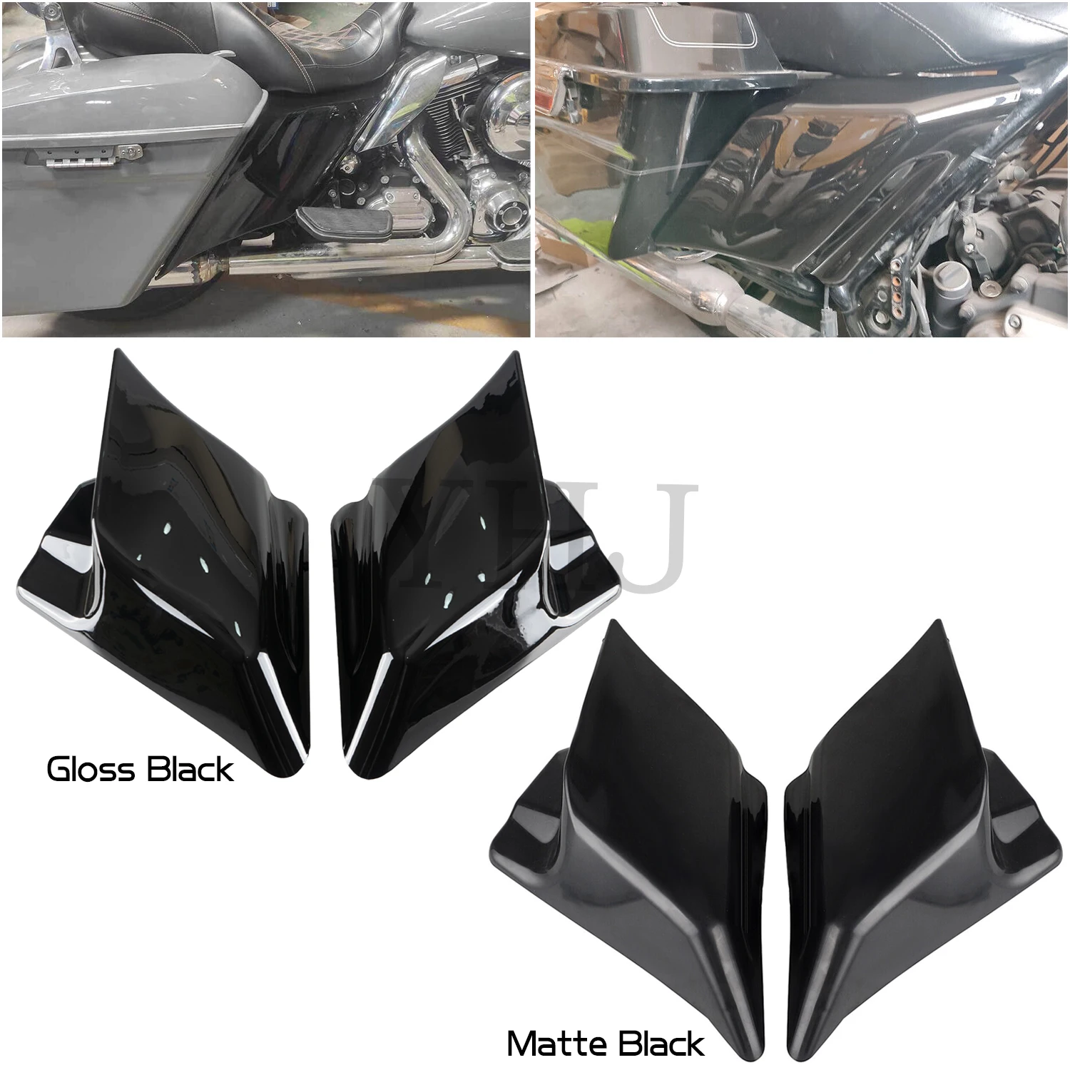 

Stretched Extended Side Cover Panel For Harley Motorcycle Touring Baggers Road King Street Glide Road Glide Electra Glide Ultra