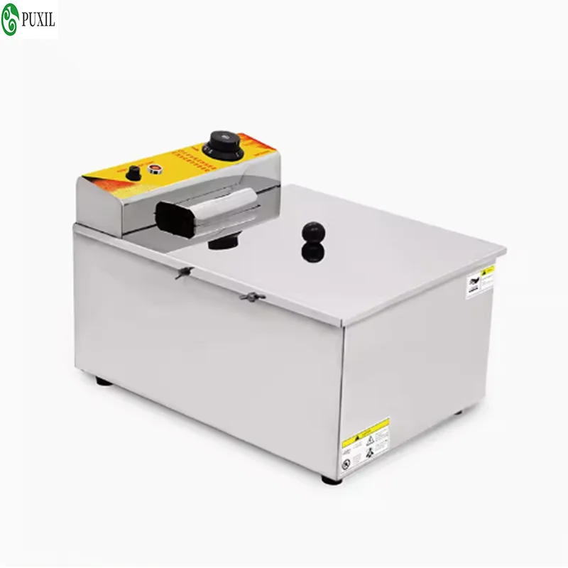 220V/ 110V 12L commercial cheese corn hot dog stick fryer mozzarella frying snack machine