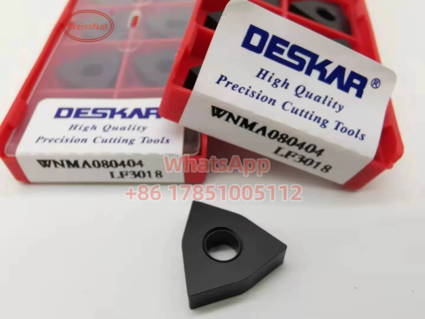 

Вставки из карбида WNMA080404 WNMA080408 WNMA080412 LF3018
