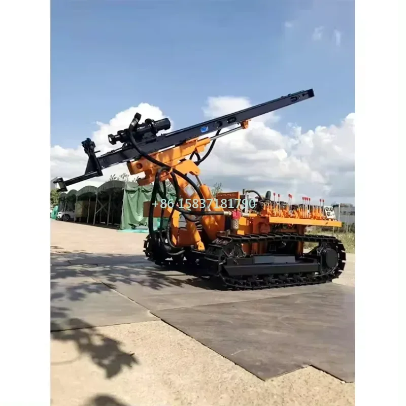 YG Steel Crawler DTH Drilling Rig Machine Golden Mining Blasting Hole Drilling Rigs Down-the-hole Drilling Rig Machinery Price