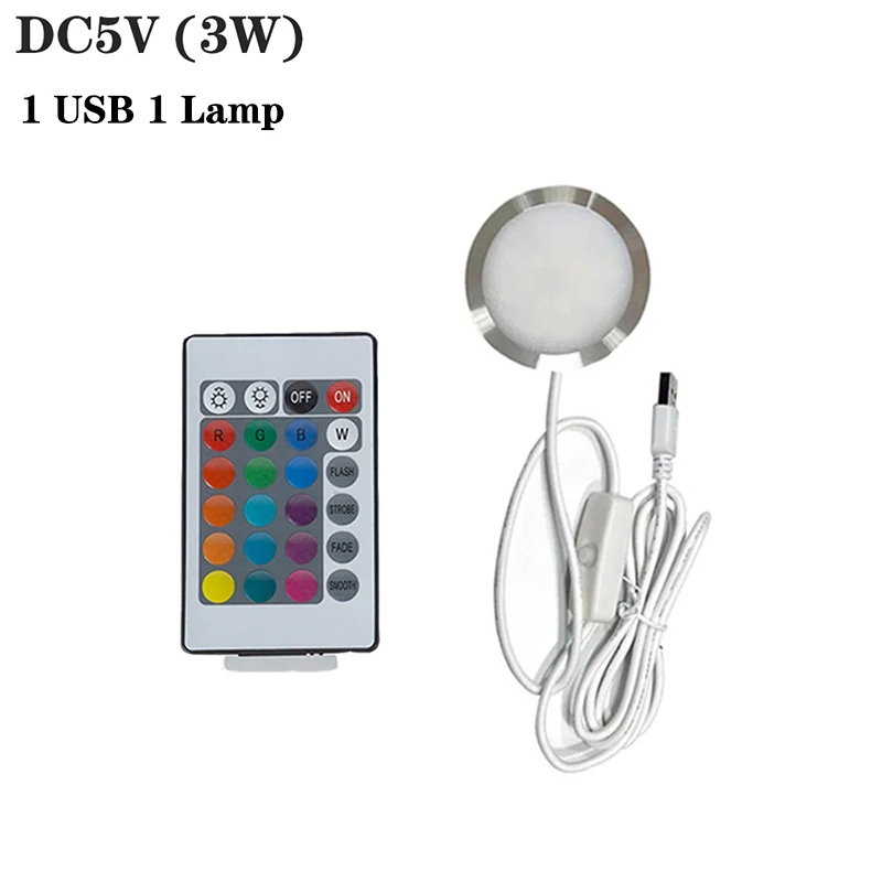 1pcs Led Lamp Kit Bambulab 001 Adjustable Light Kit Led Light Parts DIY Model RGB /white /cold/warm light Without Lamp shell 001