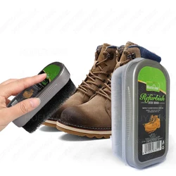 Cepillos para Zapatos de Gamuza Piel de Oveja Mate Cuidado de los Zapatos Deportivos Limpiador de Cuero Botas Zapatillas de Deporte Cepillo Suave Limpieza de Zapatos Kit de Productos