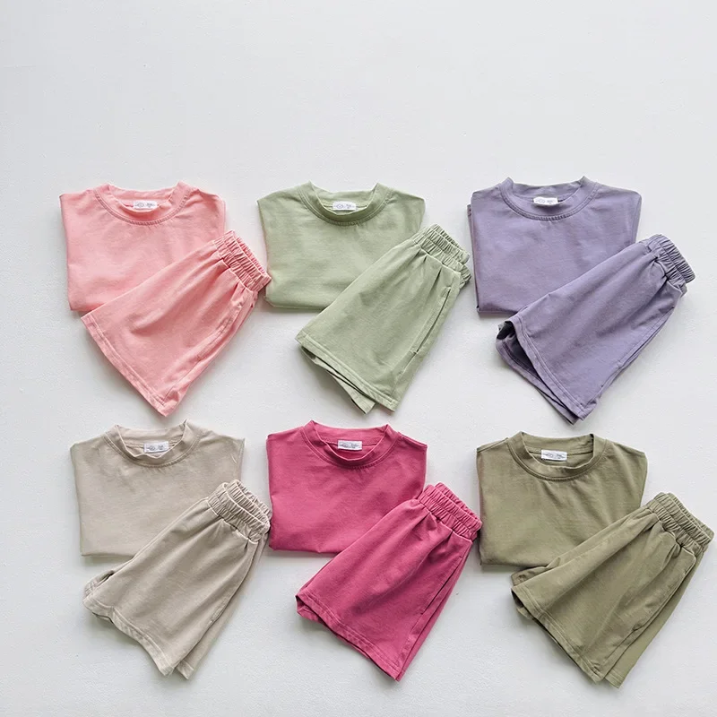 2-10T-Toddler-Kid-Baby-Boy-Girl-2pcs-Clothes-Set-Short-Sleeve-T-Shirt-Top-Shorts-Set-Casual-Infant-Two-Piece-Set-Outfit