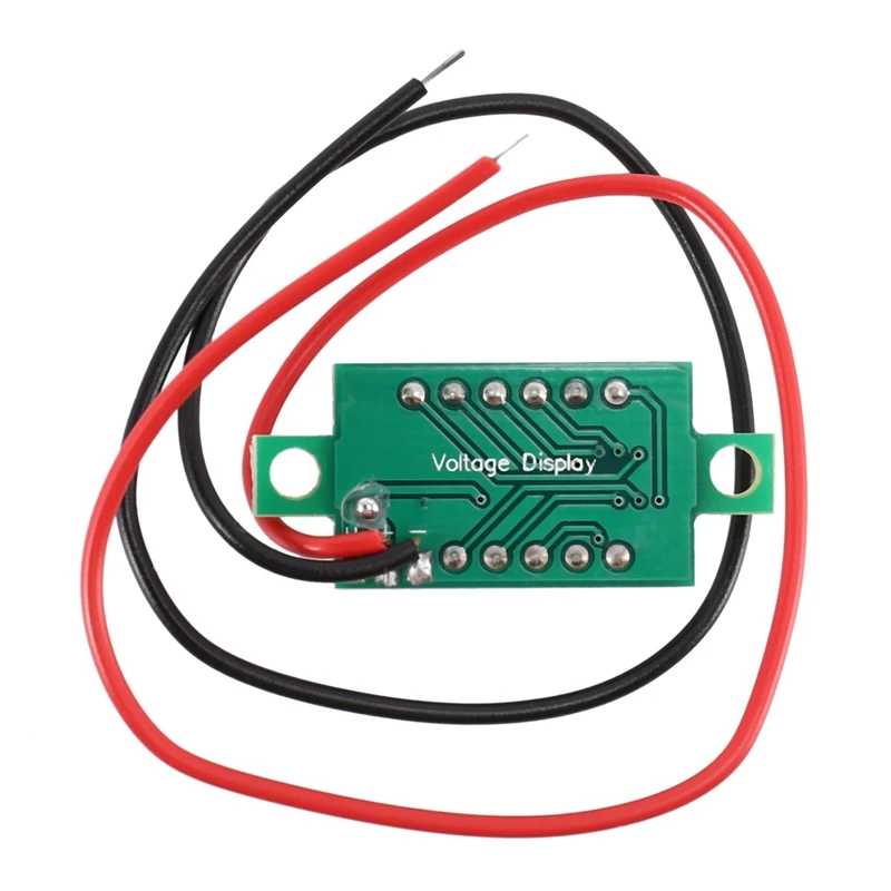 Mini Digital Voltmeter LED Voltage Display Panel Meter 3.3-30V Green LED