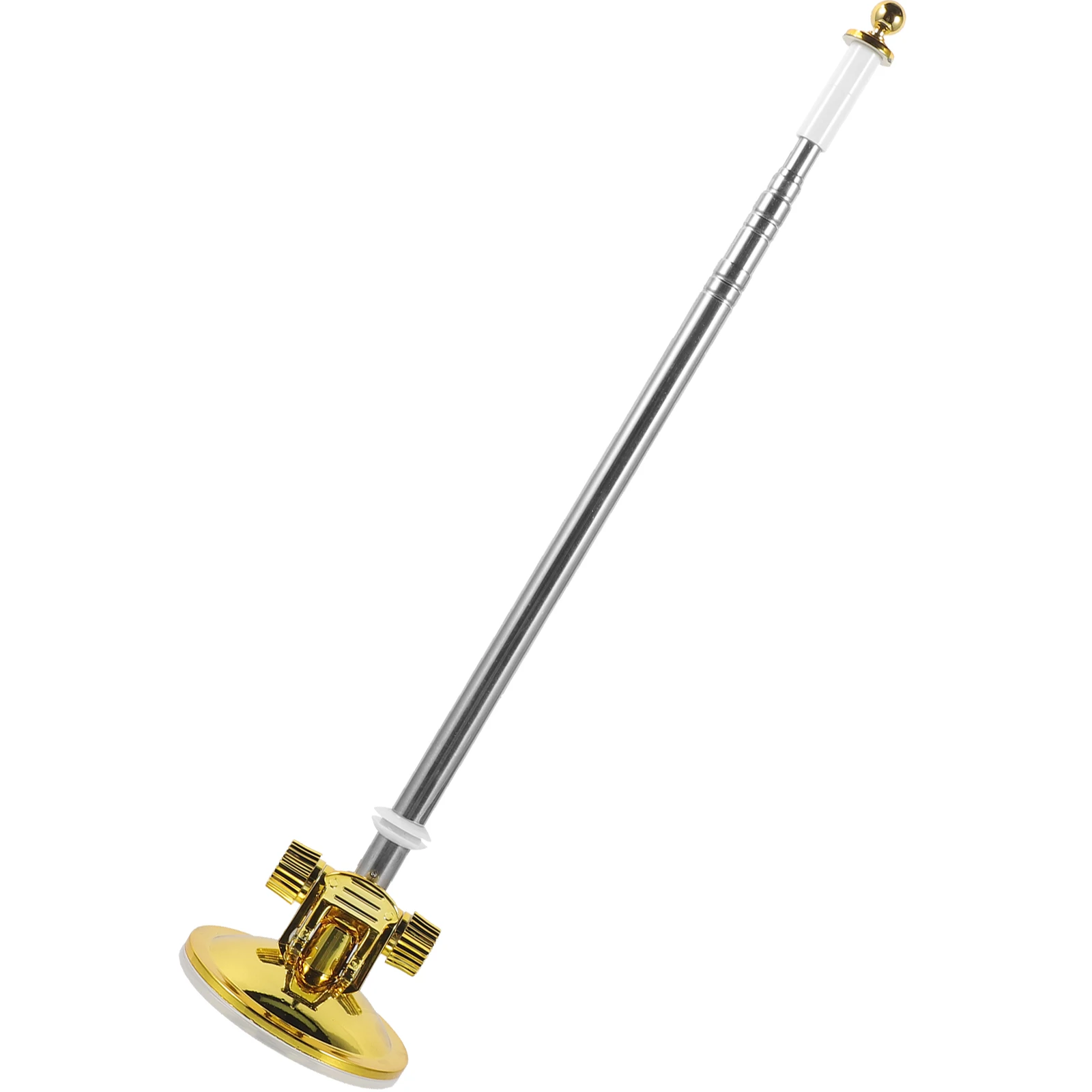 

Suction Cup Flagpole Bracket Base Mount Car Stainless Steel Heavy Duty Metal Holder Durable Sturdy Display Stand