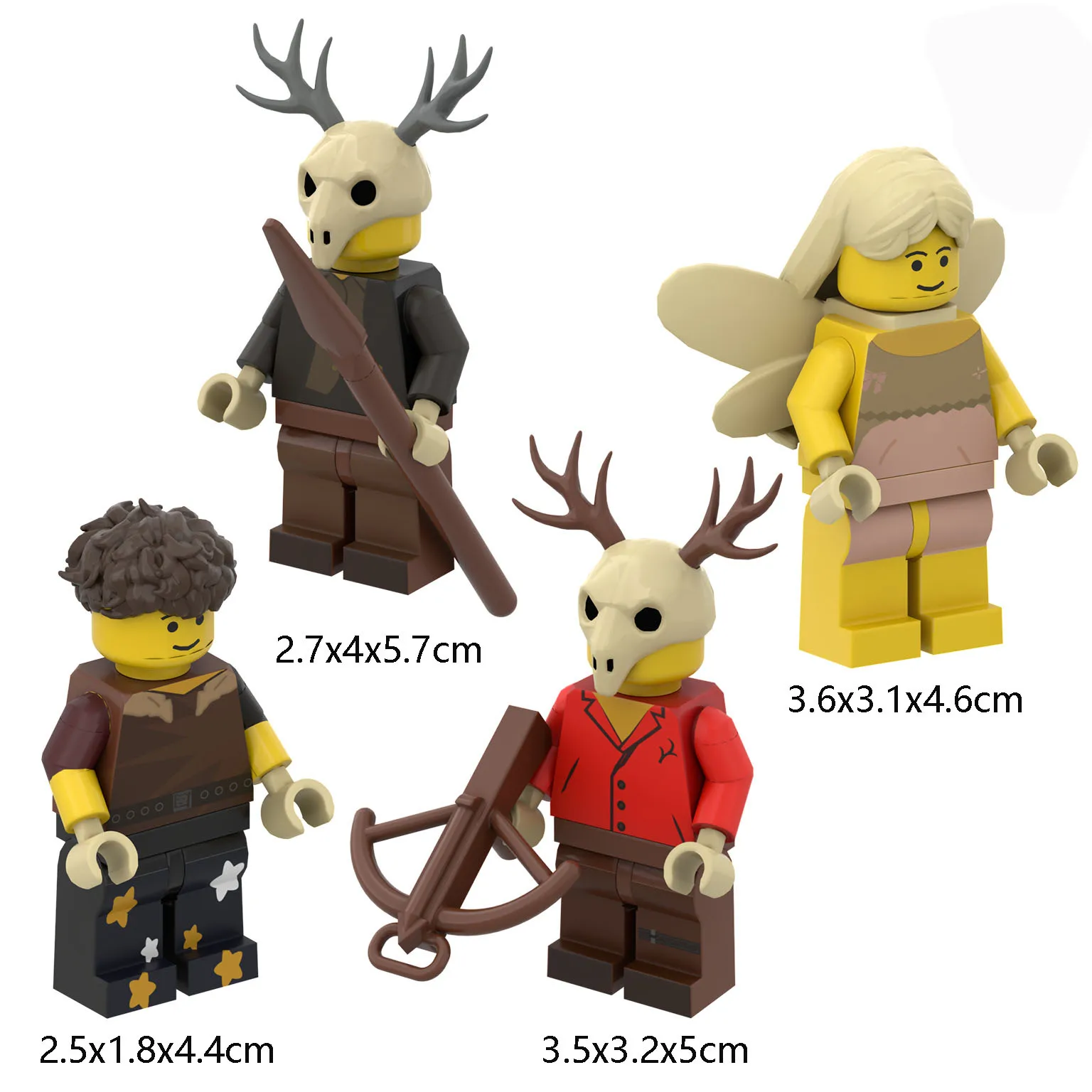 Nowy Produkt 99 Noców Lasu 99 Noców Gra Klockowa Zabawki Periferyjne Lalka Jeleń Leśny Zabawki Klocki