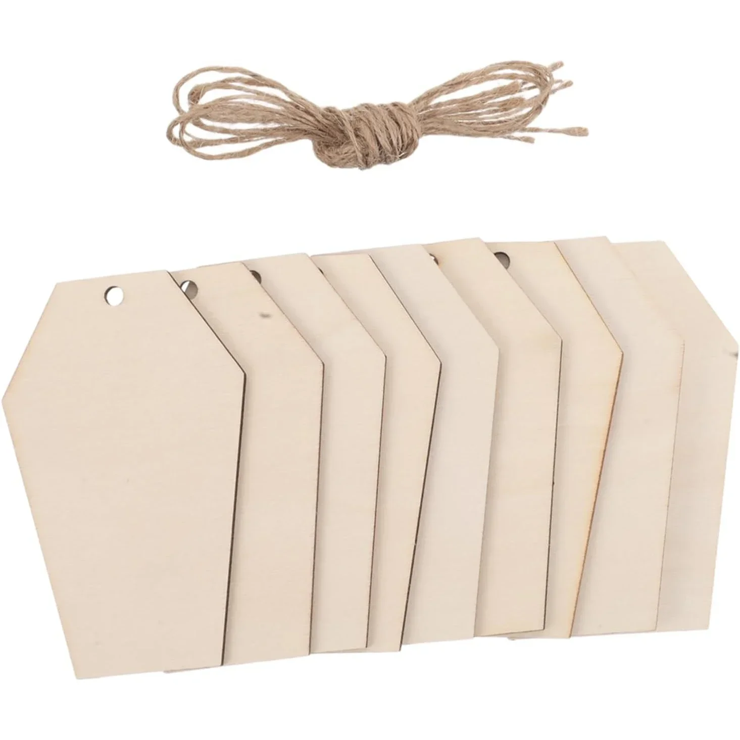 2026 Latest Models 10/20Pcs Semi Finished Wooden Coffin Cutouts DIY Halloween Horror Scene Party Festival Decor Props