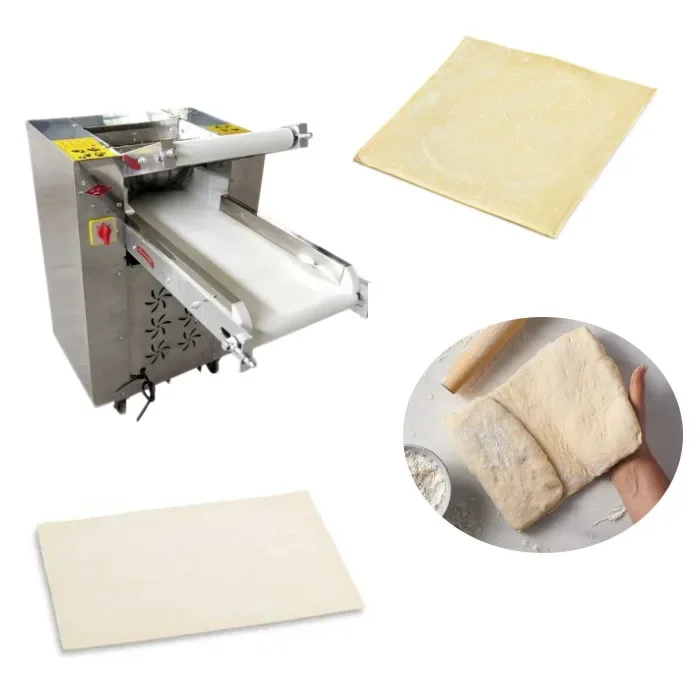 Canada dough roller sheeter kneader pizza dough press machine automatic rolling bread pastry dough kneading machine for bakery