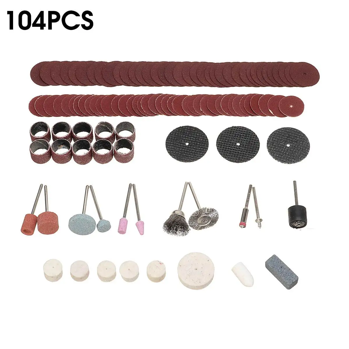 

78 /104Pcs Mini Electric Drill Multi Rotary Tool Accessories Set Grinding Polishing Rotating Polishing Kits For Dremel Accessory