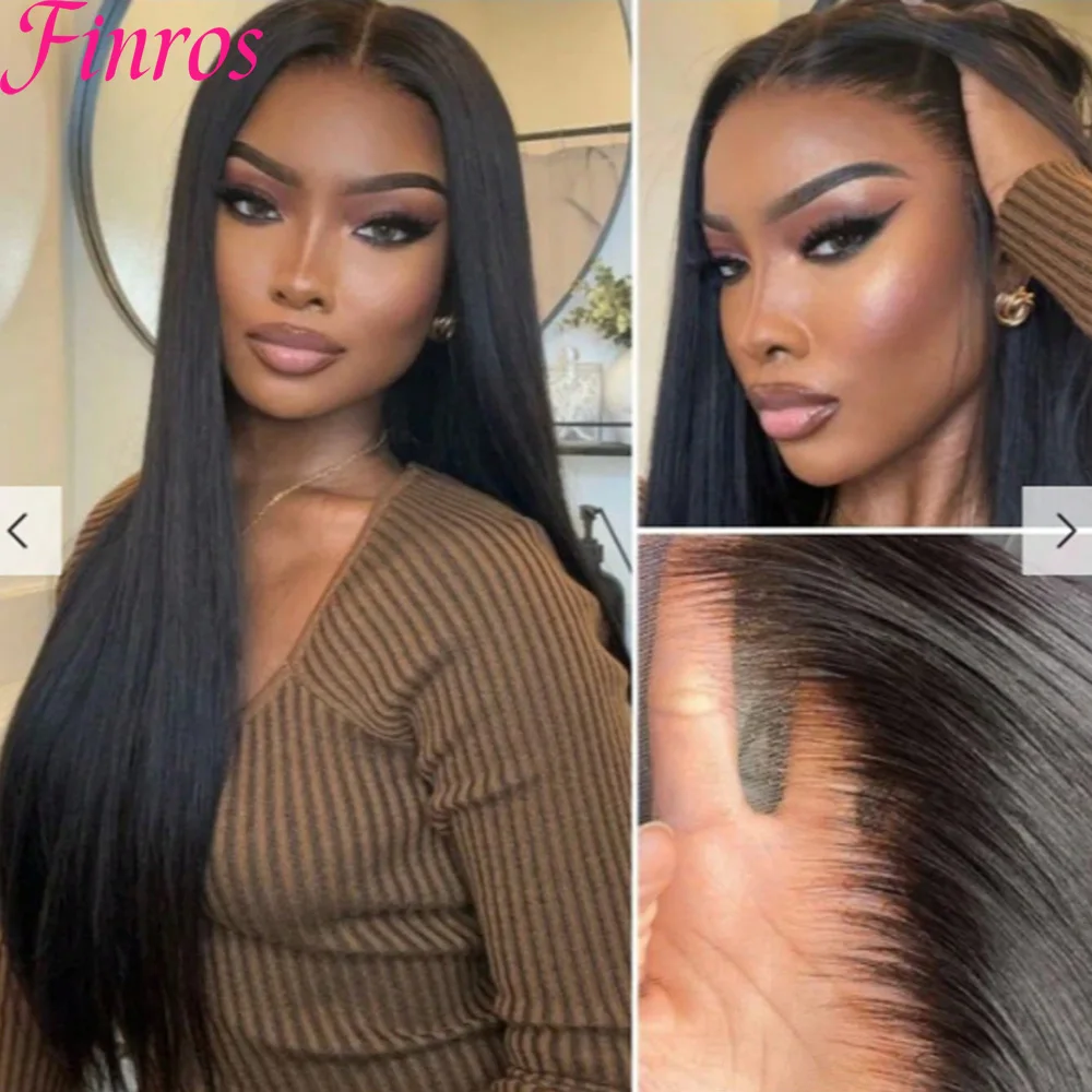 

Готовые к носке парики из натуральных волос без клея, прямые как салфетка, с кружевной передней частью, парики из натуральных волос с HD-кружевной застежкой 4x4 5x5, предварительно нарезанные, для женщин