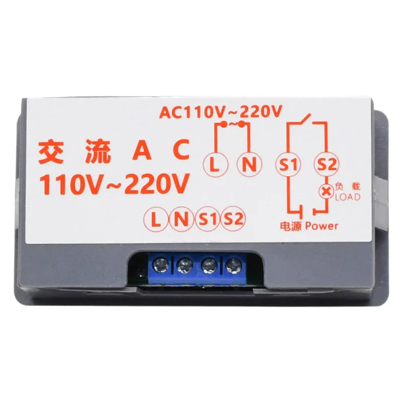 220V 24V 12V T3230Digital Time Delay Relay Dual LED Display Cycle Timer Control Switch Adjustable Timing Relay Time Delay Switch