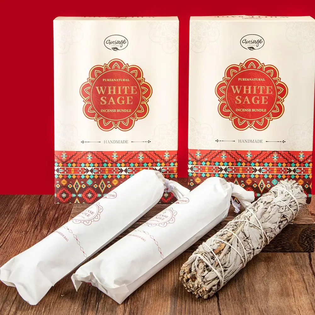 3 Pack Pure Leaf Smoky Sage Bundles Natural Home Spiritual Cleansing Smudge Stick Aromatherapy Energy Cleaning Reiki Environment