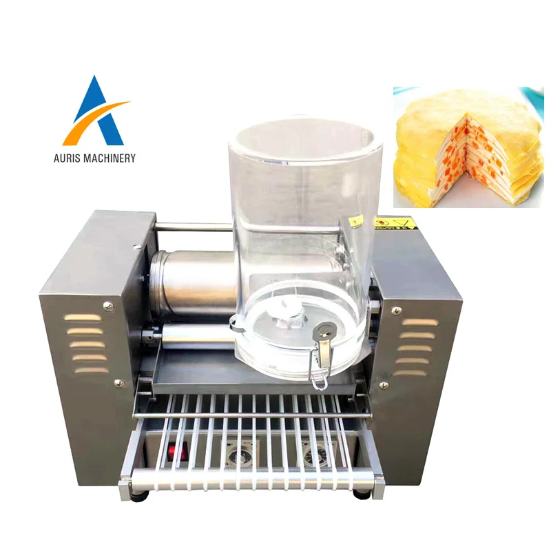 Automatic mille crepe cake making machine thousand layer cake crust producing machine