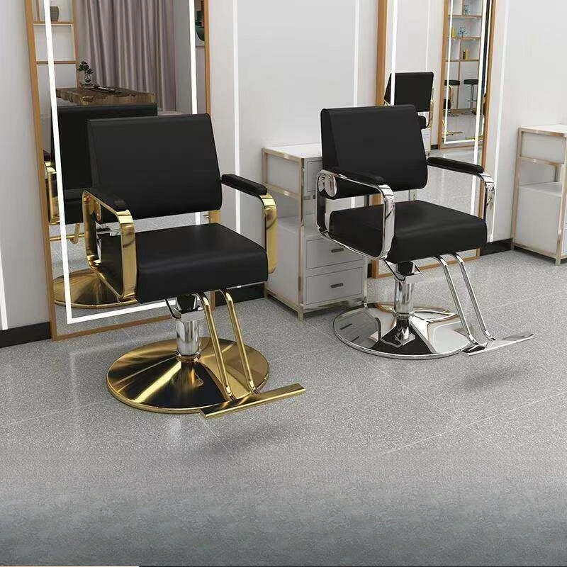 Makeup Barber Chair Tattoo Swivel Luxury Barber Chair Professional Recliner Hair Salon Pedicure Silla De Barbero Salon Furniture
