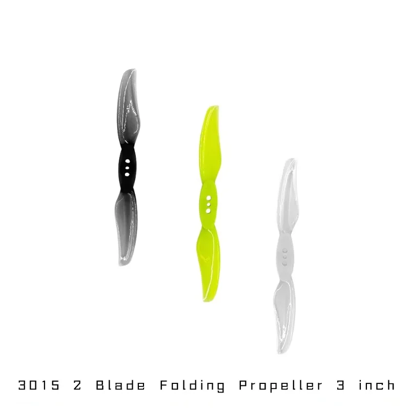 Gemfan 3015 Elica pieghevole a 2 pale da 3 pollici, 2 paia di floppy Proppy per drone FPV canalizzato Cinewhoop, sicura anti-collisione