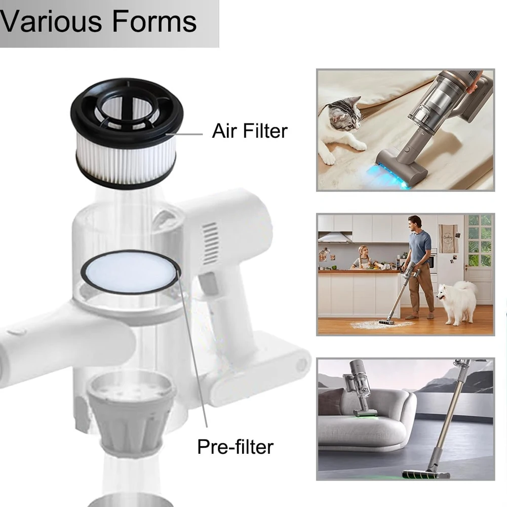 X11A Hepa Filter Replacement For Dreame T10 / T20 / T20pro / T30 / T30NEO / R10 / R10pro / R20 Upright Vacuum Cleaner Parts
