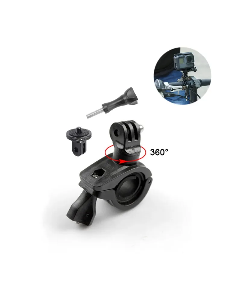 AliExpress DIXSG Motorcycle Bike Handlebar Mount Holder for GoPro 13 12 11 10 9 8 Insta 360 Go Ultra for DJI Osmo Nano/360/Action 5 Pro Pocket 3