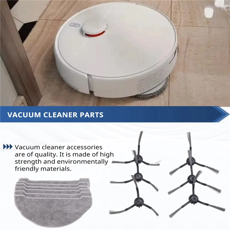 

A49Z Main Brush Dust Bags Mop Cloth Side Brush Hepa Filter Parts For XIAOMI VIOMI S9 Robot Vacuum Cleaner Accessories