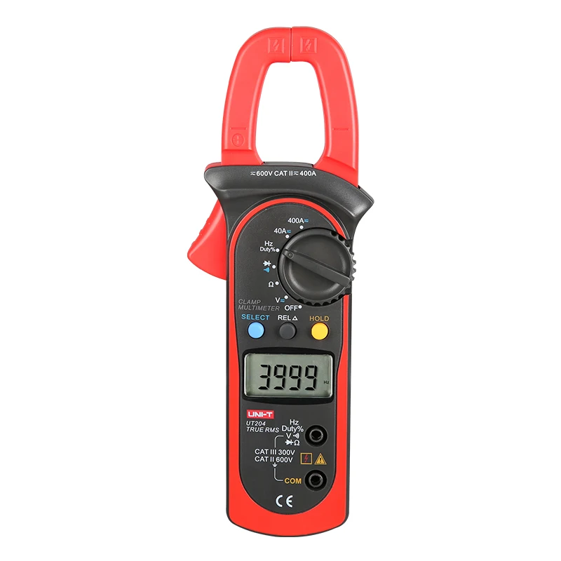 

UNI-T UT204 Digital Clamp Meter Multimeter Clamp Multimeter Digital Clamp Meter