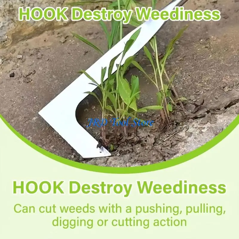 

A2UD Прочный комбинированный измельчитель трещин из нержавеющей стали и щетка для водорослей для длительного контроля сорняков и