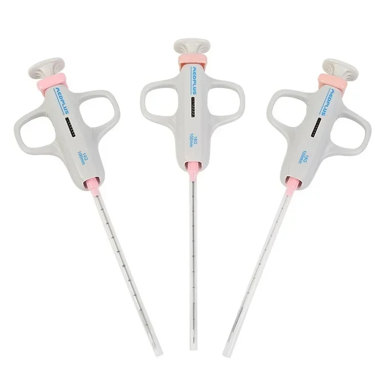 

Stainless steel tru cut disposable semi-automatic sterile medical
