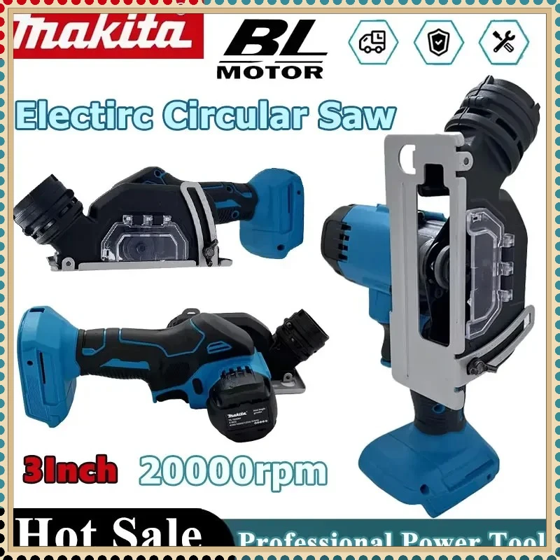 

Makita Cordless Electric Angle Grinder 19500RPM 3 Inch Cut Off Tool Tile Cutter for Wood Tile Plastic 18V Tool