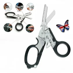 Tactical EMT Emergency Raptors Scissor First Aid Kit Expert Shear Folding Rescue Scissors Outdoor Survival EDC Tool Combo