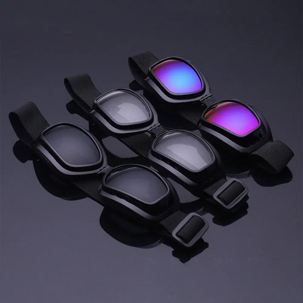Plastic Folded Protective Glasses Mutlicolor Impact Resistant Skiing Protective Eyewear Anti Fog Splash Prevention