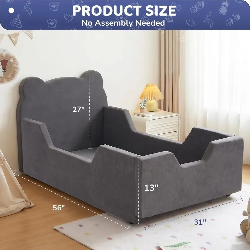Boneless Foam Floor Bed Mattress Included No Assembly Needed