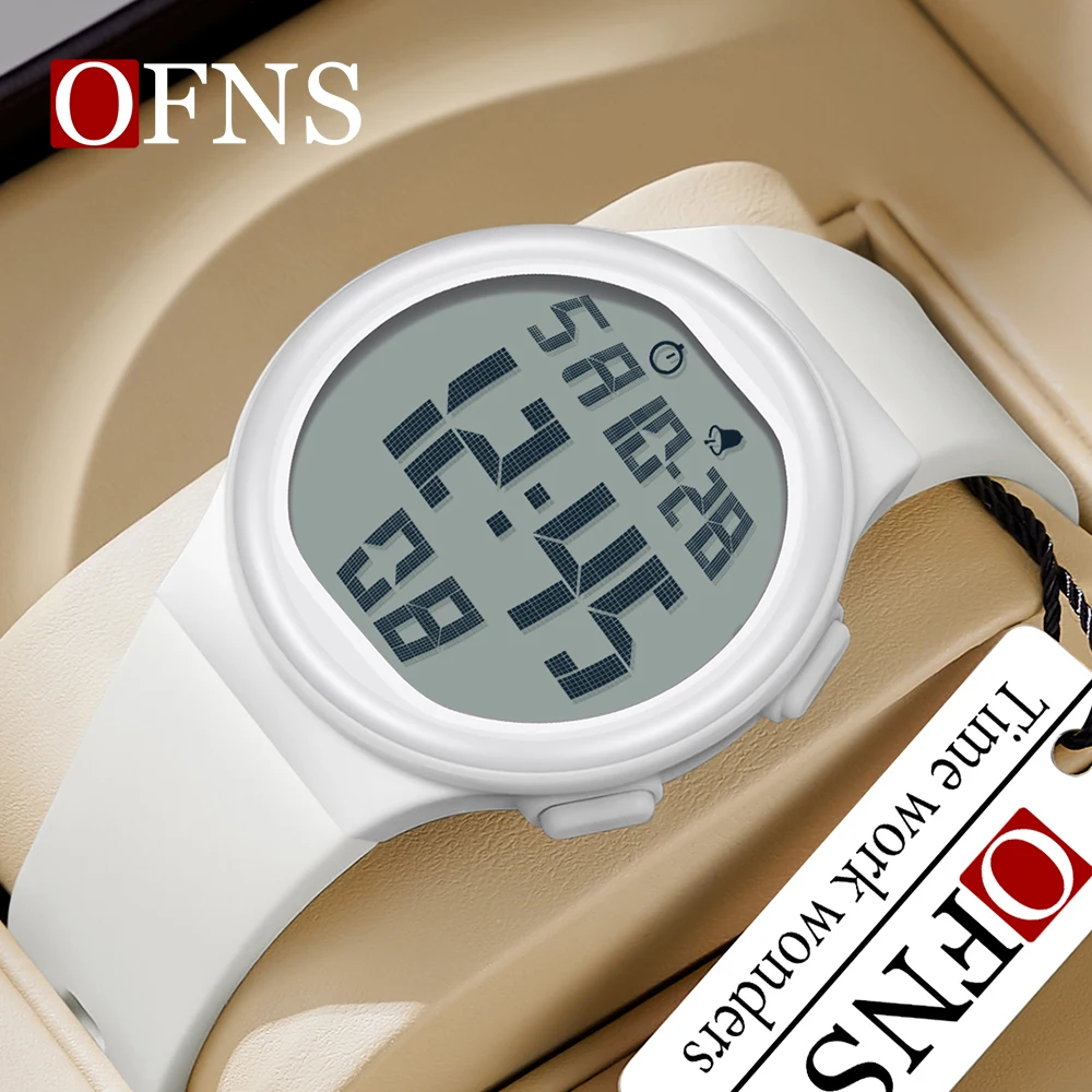 

OFNS 2151 Top Brand Sports Men Watches Fashion Countdown Waterproof LED Digital Watch Man Military Wristwatch Relogio Masculino