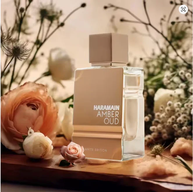 Al Haramain Amber Oud White Edition Eau de Parfum Spray voor Unisex 60ml Originele Arabische Parfums Noble Lasting Feromonen Parfum