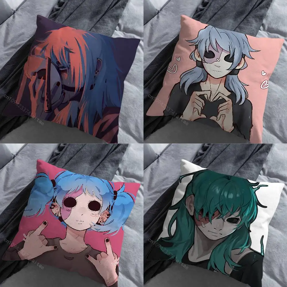 

Cartoon S-Sally F-Face Game Various Sizes Square Pillow Case For Car Home Bedchamber Decor Birthday Gift