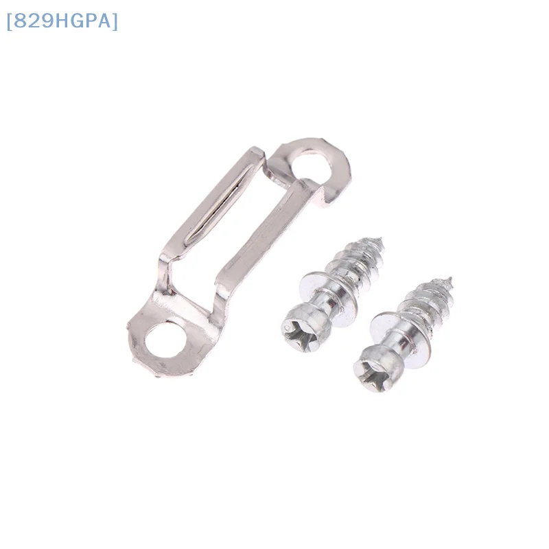 

【HGPA】Stainless Steel Invisible Connector Mother And Child Clip Screw Furniture Combination Wardrobe Body Accessories