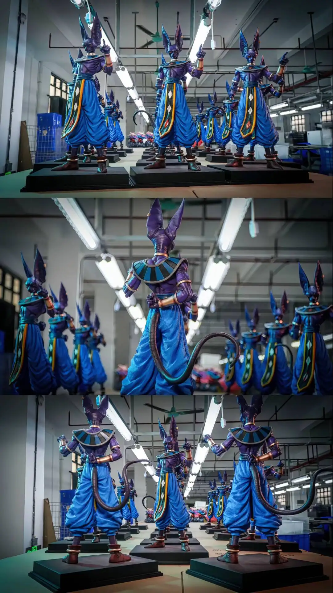 AUF LAGER JT Spielzeug 53 cm Dragon Ball Beerus Anime Figur Beerus Götter der Zerstörung Figuren PVC Statue Sammlung Modell geschenk Spielzeug