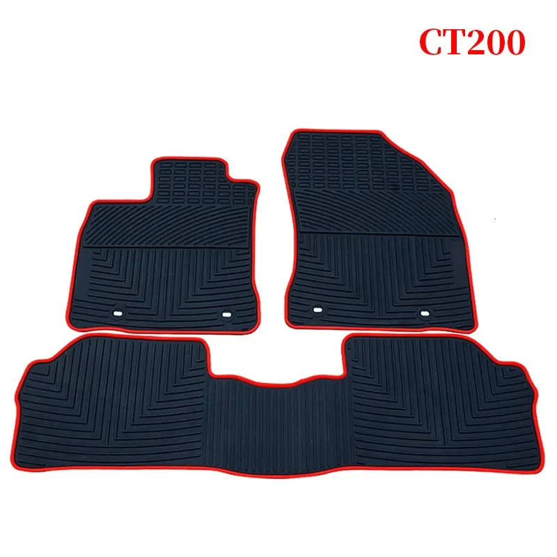

CUSTOM Rubber Car Floor Mats for Lexus IS250 IS300 NX200T NX300H CT200H No Odor Waterproof Carpets