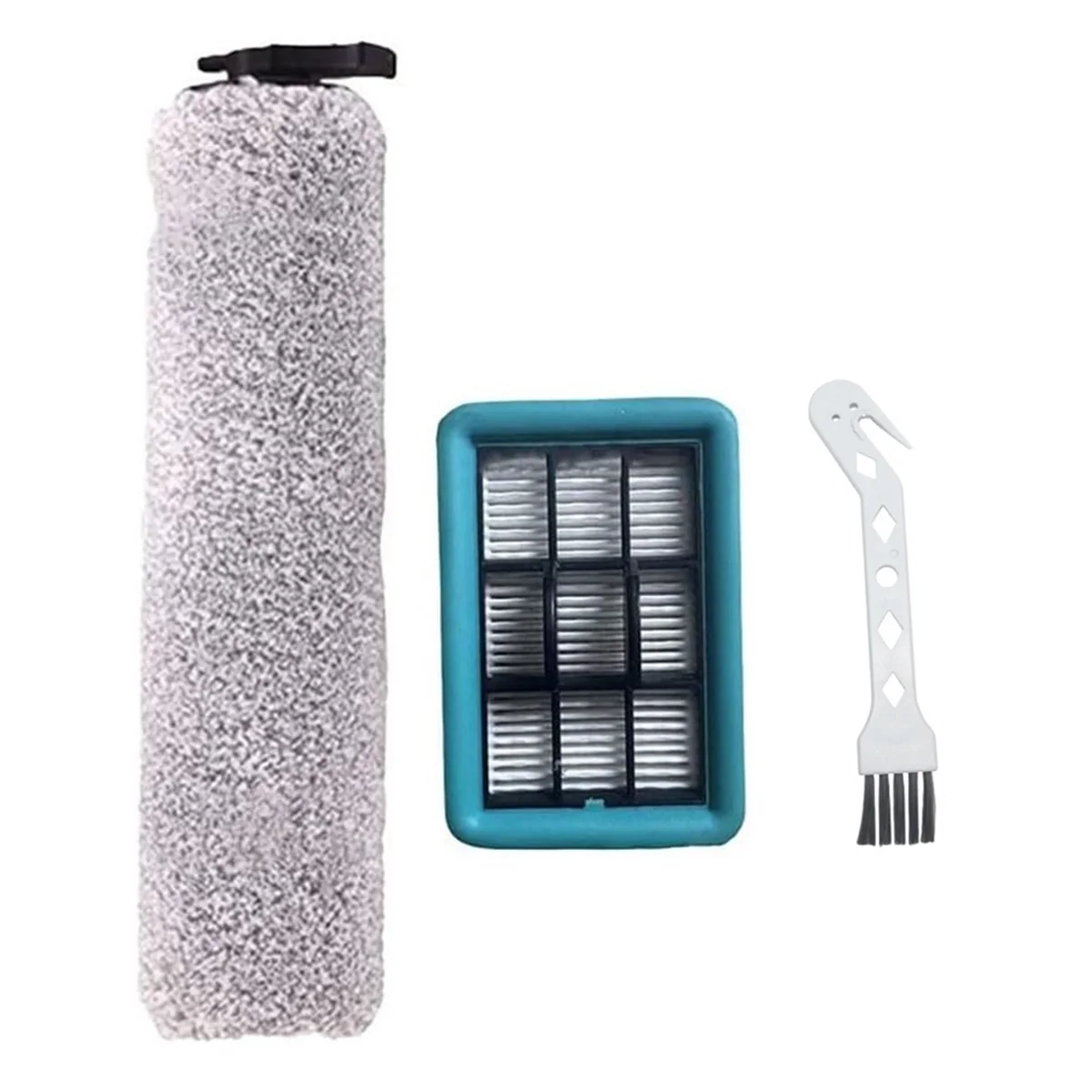 Vacuum Cleaner Brush Roll Replaceable Brush Filter for Bissell for CrossWave HF2/3845N/3831 Floor Scrubber Accessories