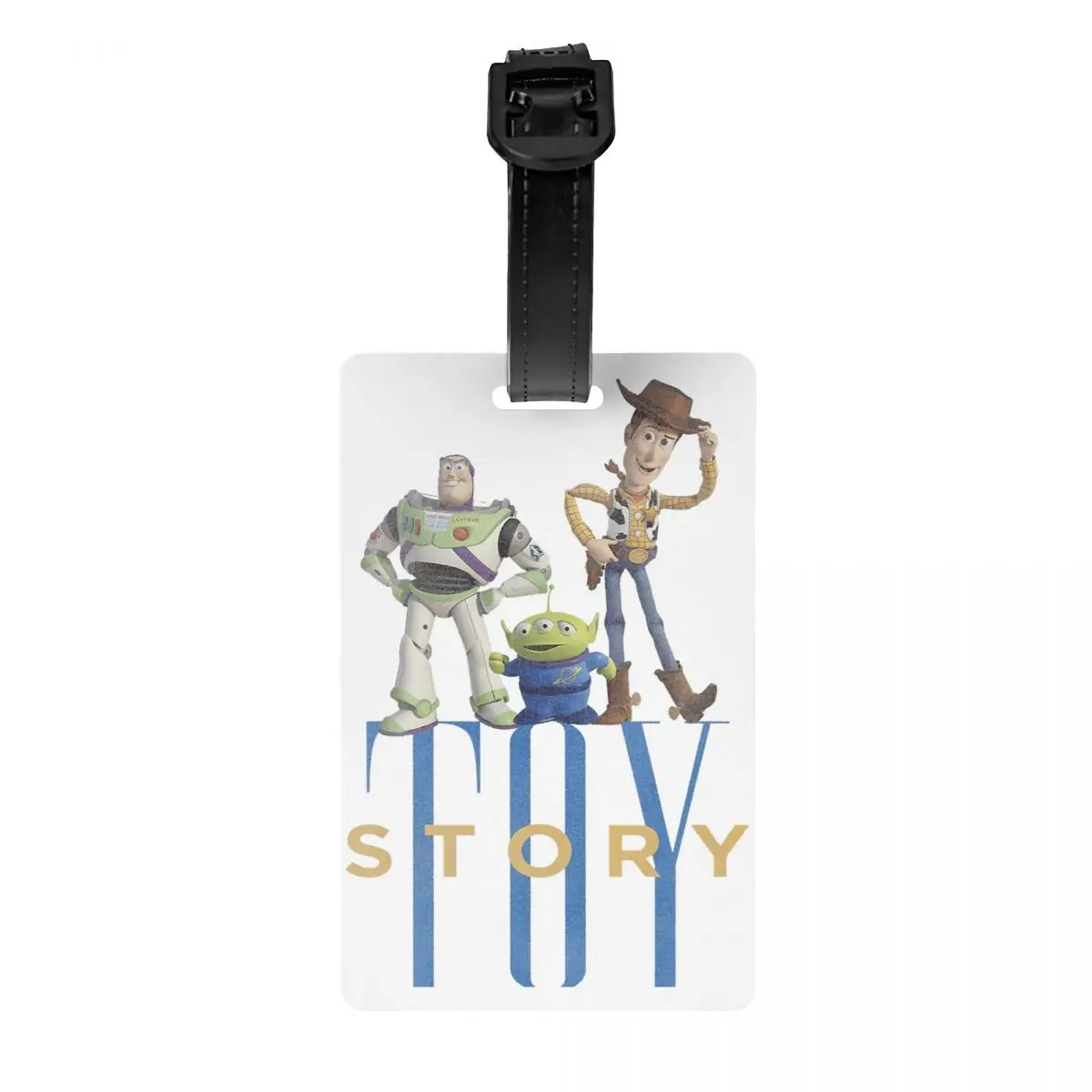 

Toy Story Cartoon Kids Luggage Tags Travel Buzz Lightyear Woody Holder Baggage Boarding Tags Luggage Bag Case Tags ID Aircraft