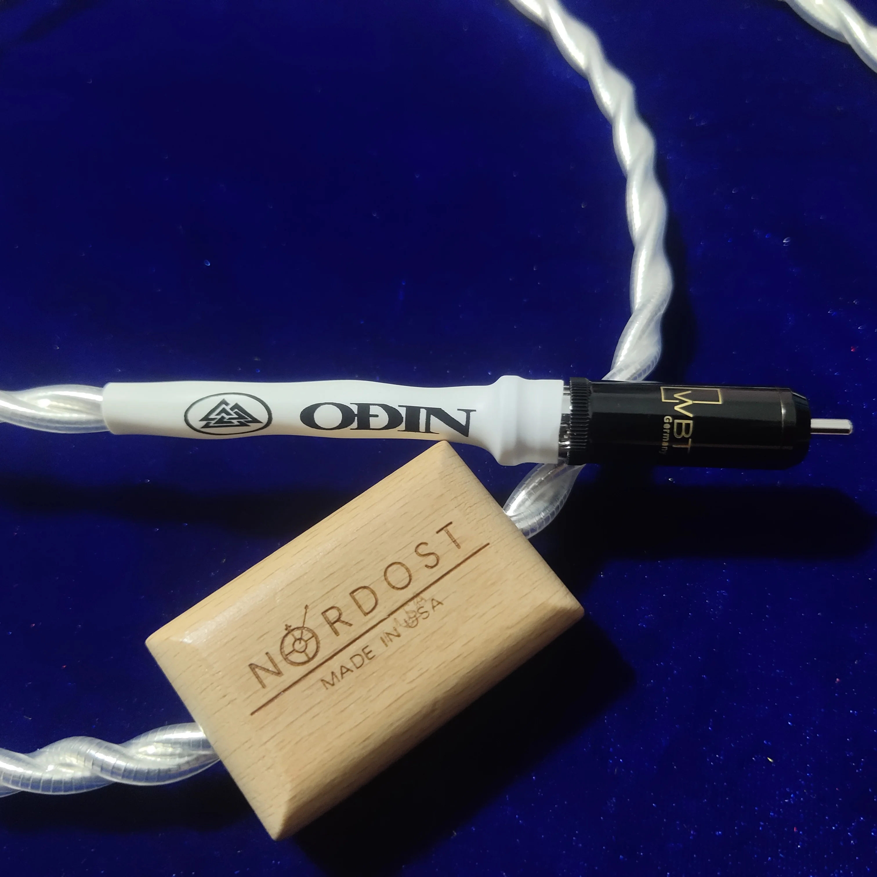 

NORDOST ODIN 2 HIFI sterling silver RCA audio cable Audiophile 75Ω coaxial line SPDIF bass wire With WBT high-end rhodium plug