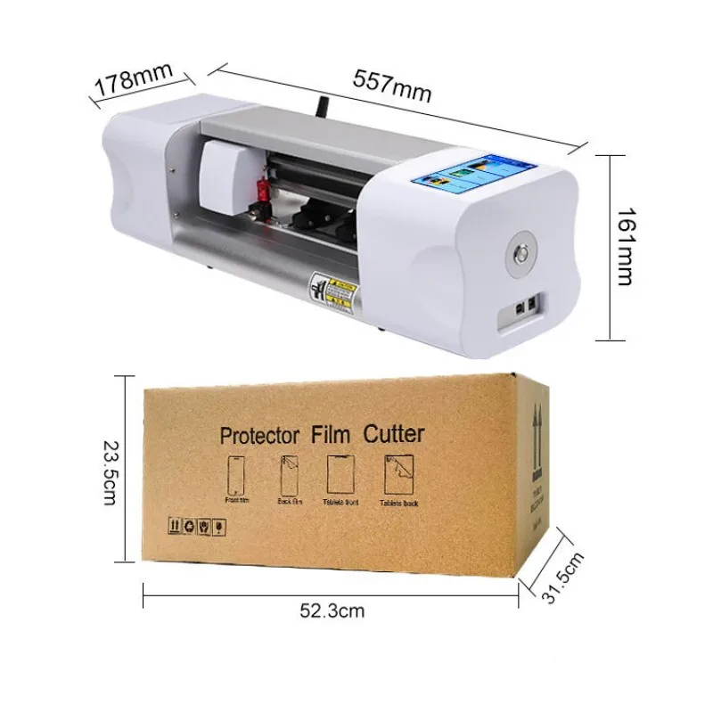 

Unlimited Auto Intelligent Cutting Machine Flexible TPU Hydrogel Film Cutter For Phone Screen Protector Blade Plotter Machine