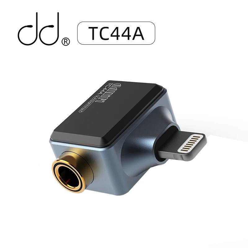 DD ddHiFi TC44A Light-ning to 4.4mm Headphone Adapter for iPhone Supports Native DSD256/ 32bit 384kHz