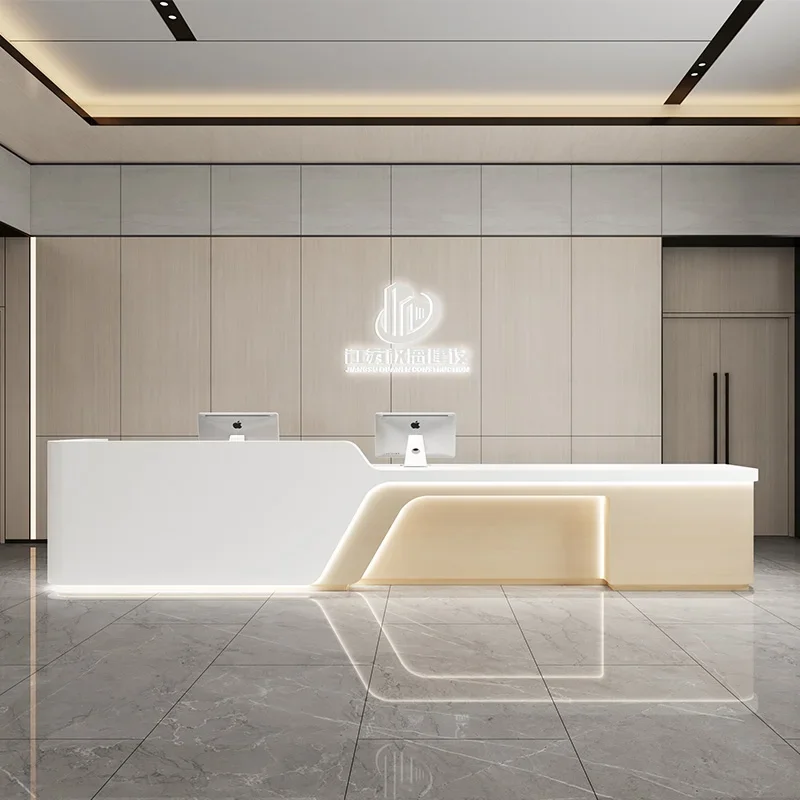 

Podium Lectern Reception Desk Counter Office Check Out Modern Reception Desk Luxury Restaurant Empfangstheke Reception Furniture