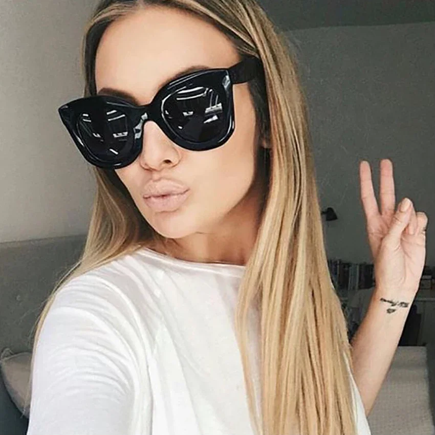 Fashion Cat Eye Sunglasses Brand Design Vintage Gradient Cat Eye Sun Glasses Shades for Women Outdoor Cycling Eyewear UV400 2022