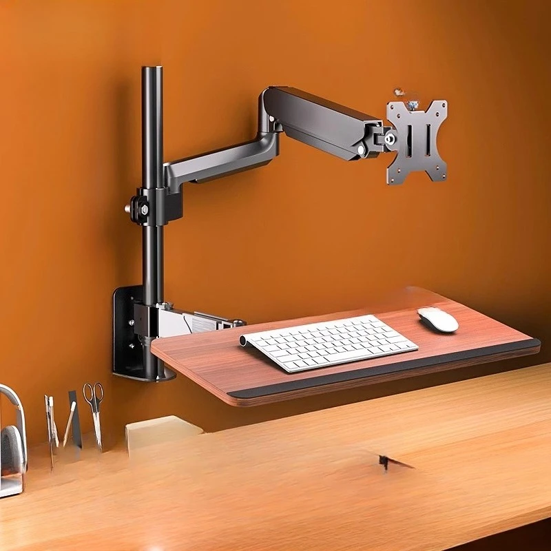 

Wall display bracket Robotic arm Lifting rotating wall hanger Keyboard holder 22/24/27 inch Industrial