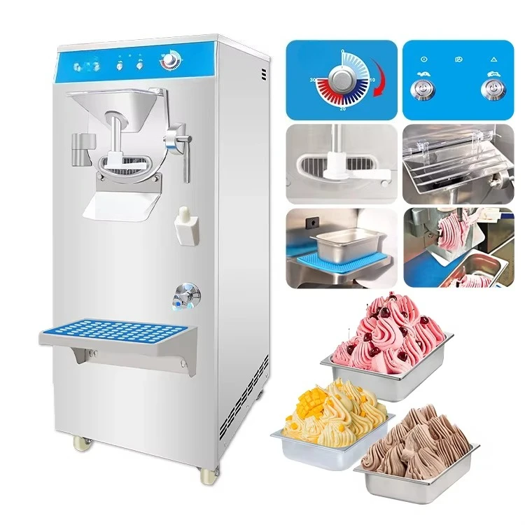 MEHEN M10E 20-40L/H Small Gelato Hard Ice Cream Making Machine for Business