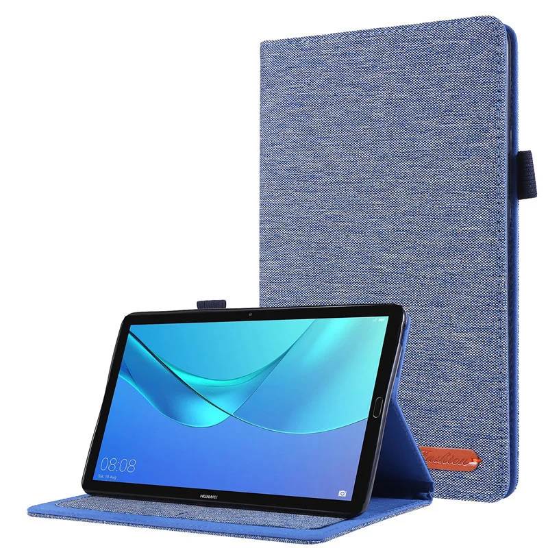 Tablet Cover for Huawei MediaPad M5 Lite 8 8.0 JDN2-W09 JDN2-AL00 JDN2-L09 Case Funda Fabric Silicon Soft  Cover m5 lite 8 case